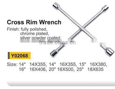 Y02067 Foldable cross rim wrench