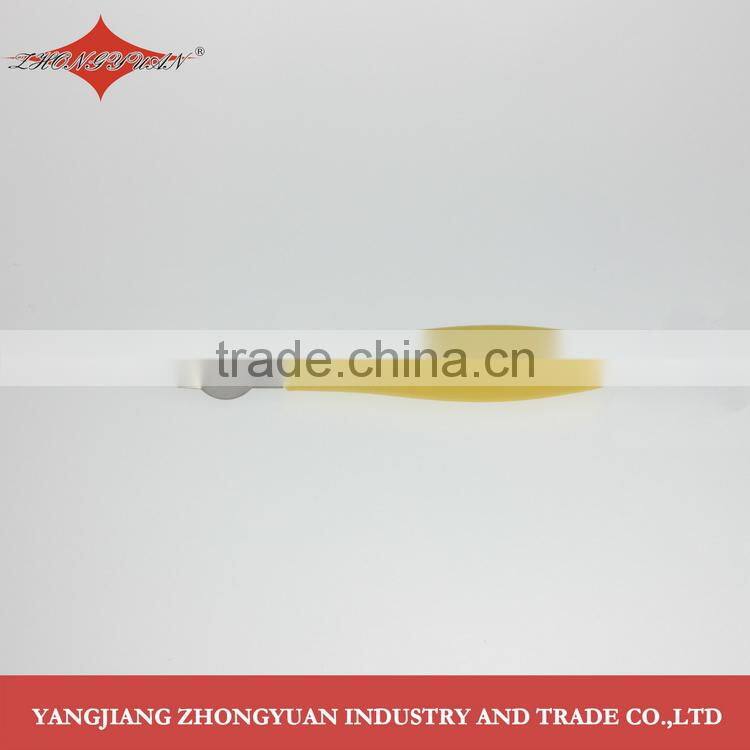 Manul stainless steel kitchen utensil for Kitchen tool yellow handle