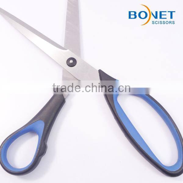 S36007 LFGB qualified 9" Stainless Steel Dressmaker/Tailor/Needlework Scissor in Double Injection Handle