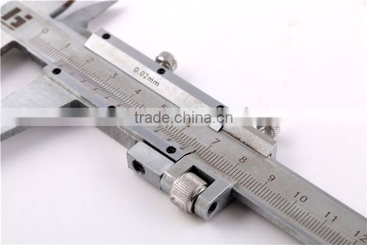 Professional stainless steel vernier caliper for 150mm,200mm and 300mm