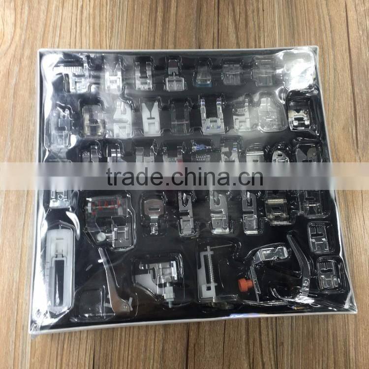 Universal 42 pcs Prices Sewing Machine Feet Set Mini Sewing Machine Braiding/Blind Stitch/Darnign Foot Kit