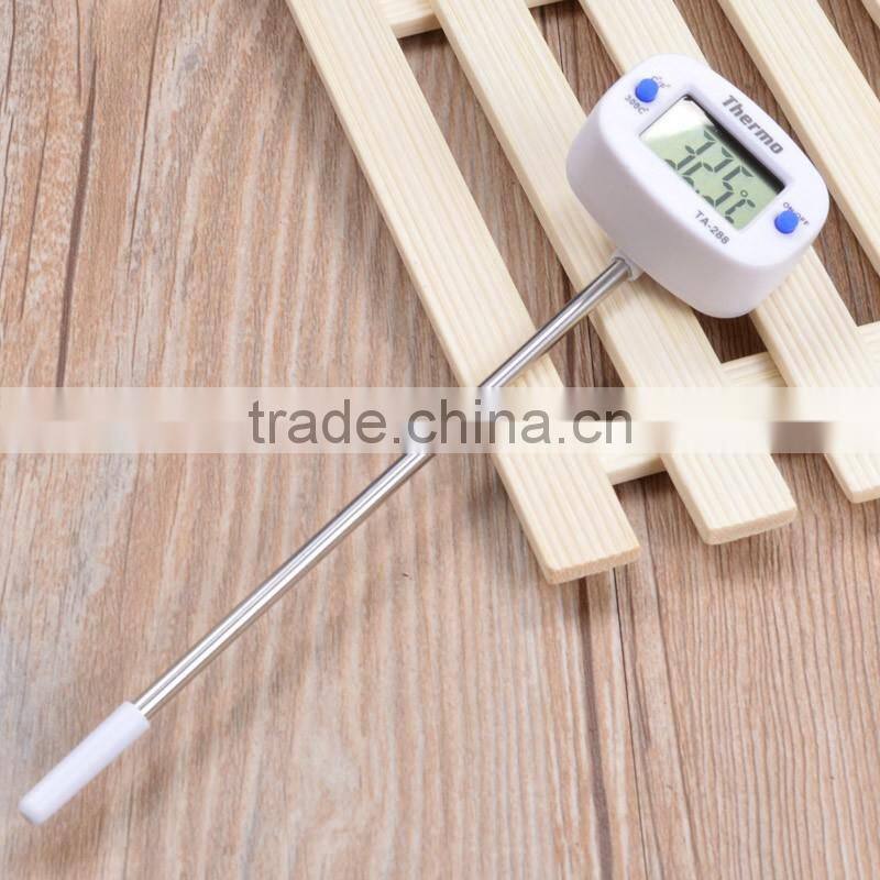 2016 new arrival Indoor Kitchen Tools Stainless Steel Sensor Digital Food Thermometer for kitchen kids