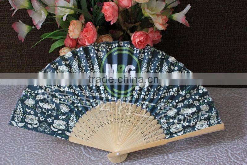 Customized paper advertising fan