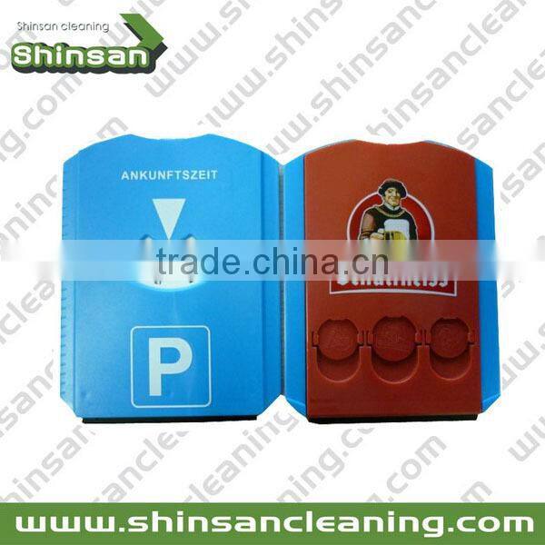 2017 Logo Printed Parking Disc/automatic parking disc/parking disc clock