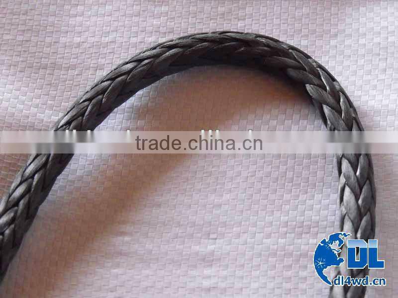 Recovery gear 12v car winch synthetic rope off road electric winch rope 8mm 30m synthetic braided rope