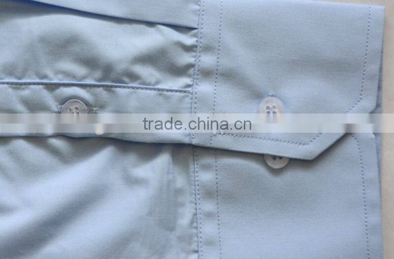 Men's 100% cotton Guayabera shirt with long sleeve and pintuck