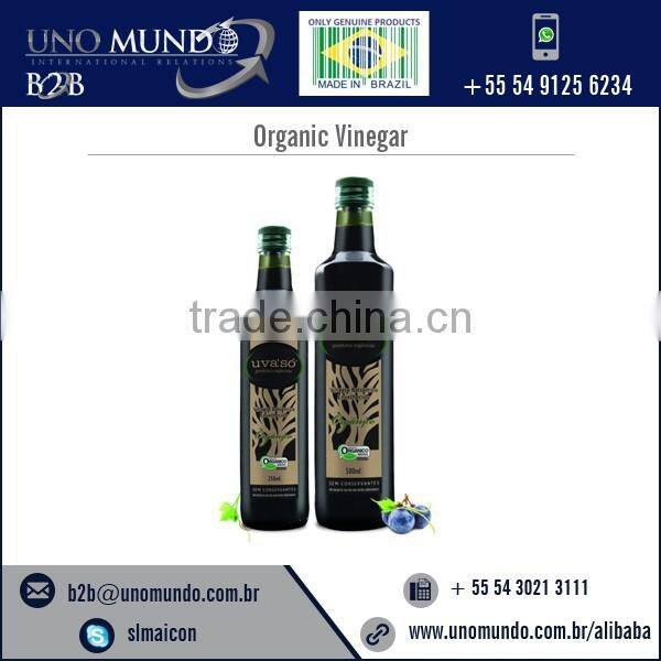 Highly Demanded Organic Vinegar from Brazil