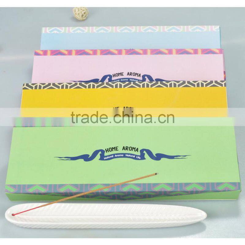 color incense sticks/2015 HK home product fair incense gift/india cone incense/scented incense gift set/color incense sticks