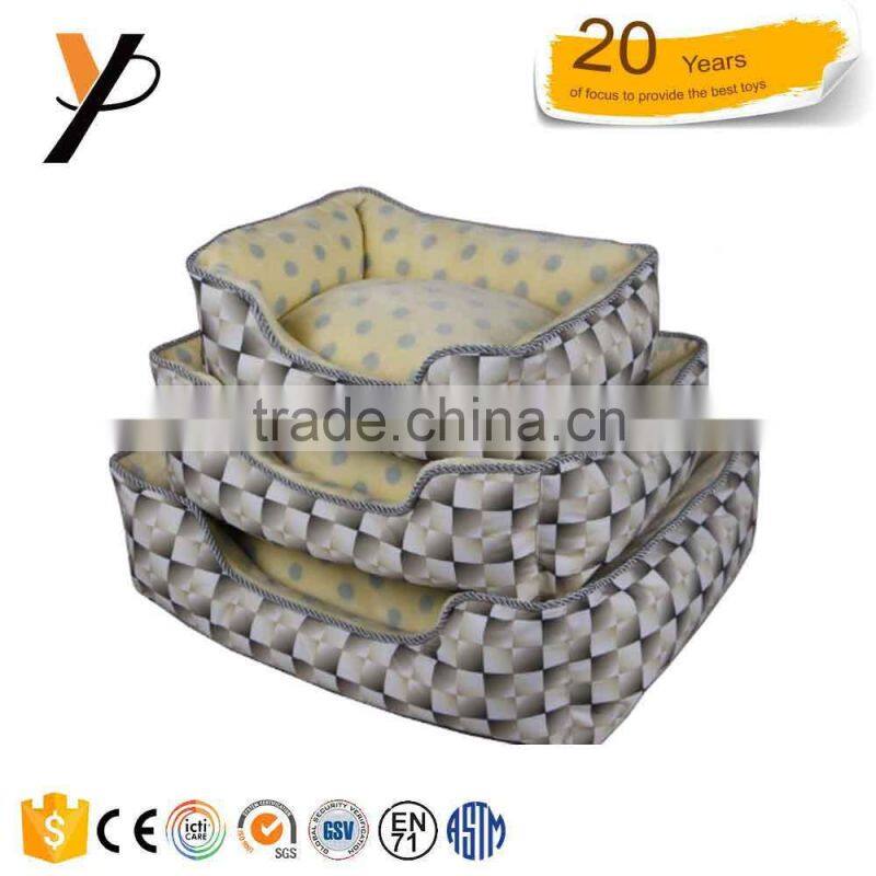 2017 plush soft fabric modern dog house