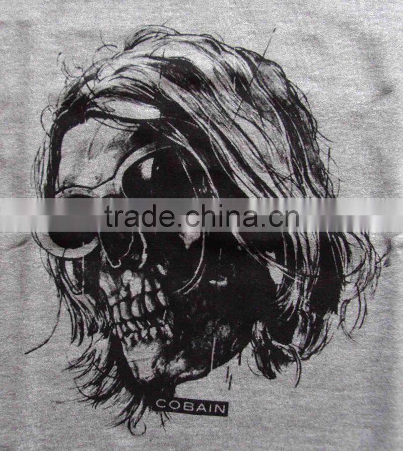 2017 latest design mens discharge printed t-shirts, high quality t-shirt and sweat shirt for men