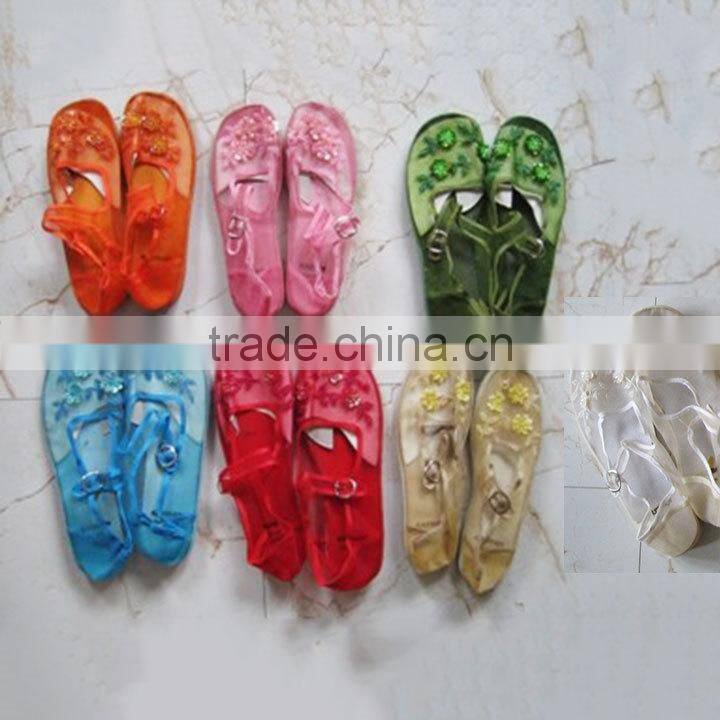 Ladies Embroidered Casual Sandals stock,latest ladies sandals stocklots