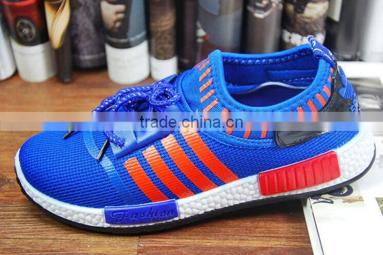 GZY kids sports shoes breathable causal high quality mesh material stock 2017