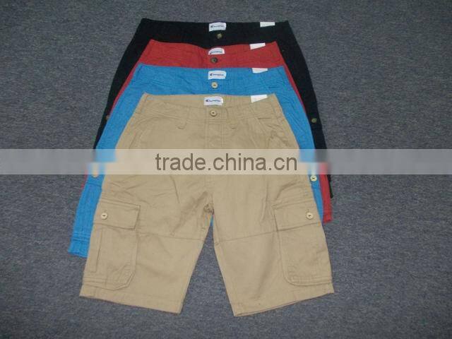 MENS CARGO SHORTS (Garment Stock lots / Apparel Stock / stocklots / Garment Apparel from Sri Lanka / Bangladesh)