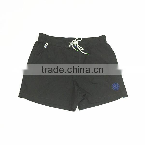 2015 High Quality Mens Plain Color Swimwear and Beachwear