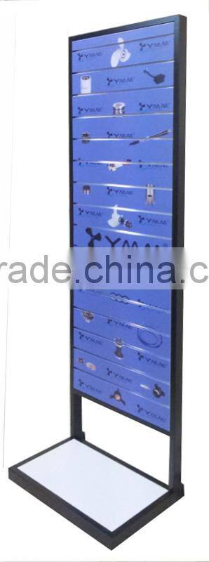 garment/cap/knit/acrylic hat slatwall shoe shelf slatwall display