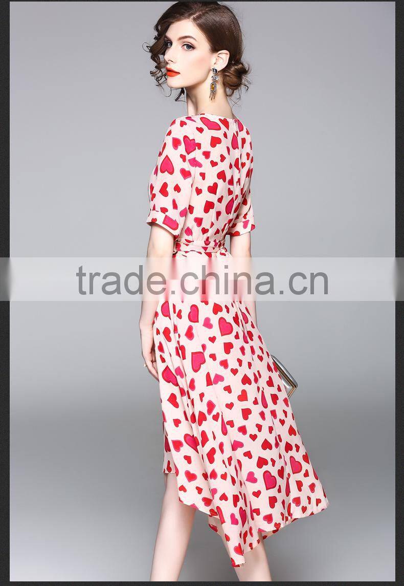 Z&M fashion dress long dress floral maxi dress