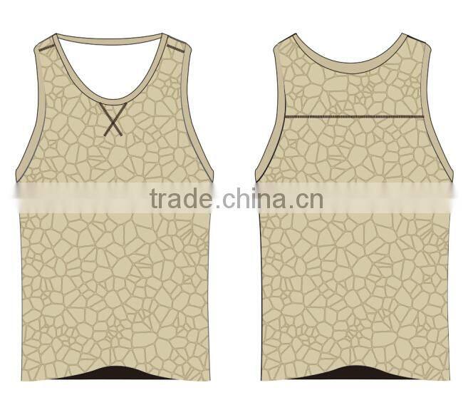 2015 fashion new designed stringer tank top