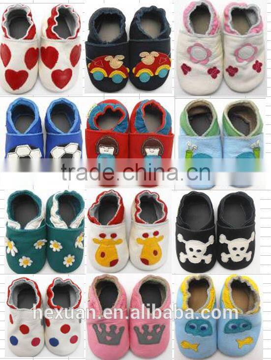 OEM or stocked designs leather baby walking shoes,Baby leather shoes,soft sole baby shoes,