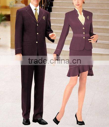 Men/Women hotel uniform for staff