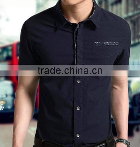 short sleeve fashion shirts for men italian style design