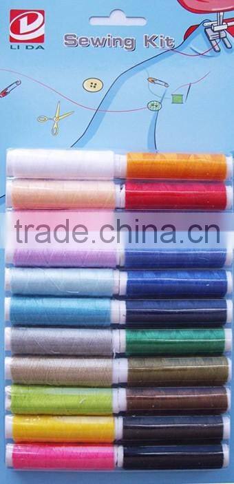 hot sell 100% polyester sewing thread