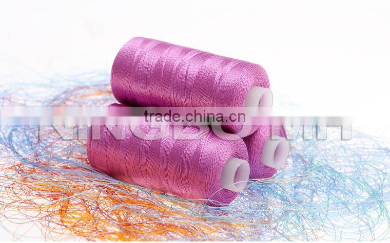 Polyester embroidery machine thread set