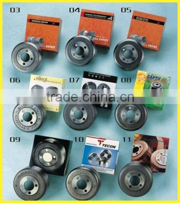 Nippy bell knife for skiving machines