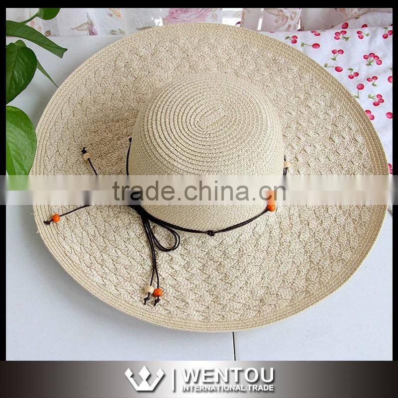 Wholesale Ladies Fashion Straw Sun Hat