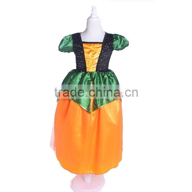 Hot sale halloween girls party dresses children costume supplier wholesale