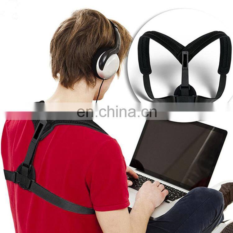 Unisex Thicker Neoprene Black Lumbar Support Brace