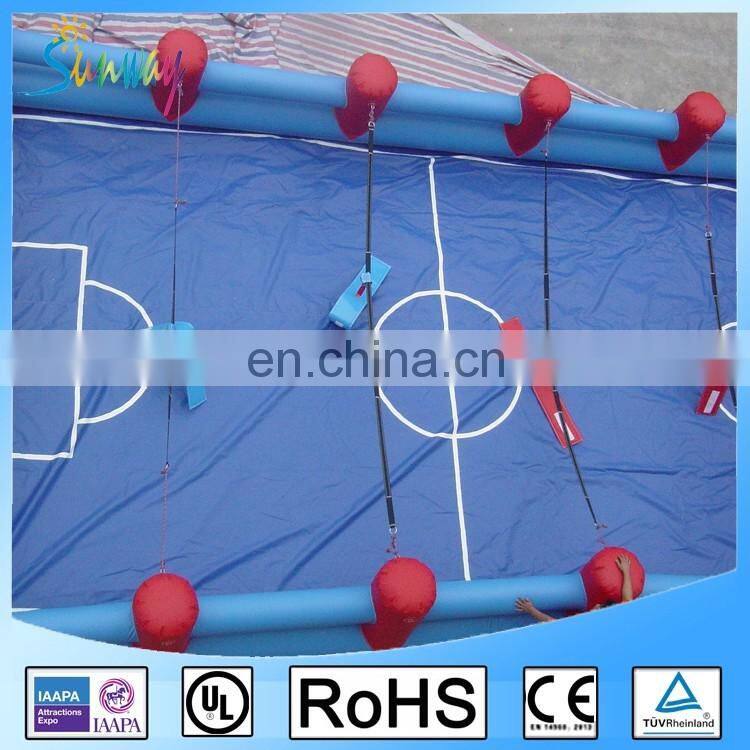 SUNWAY Inflatable Football Soccer Field Giant air tight Inflatable Football Field