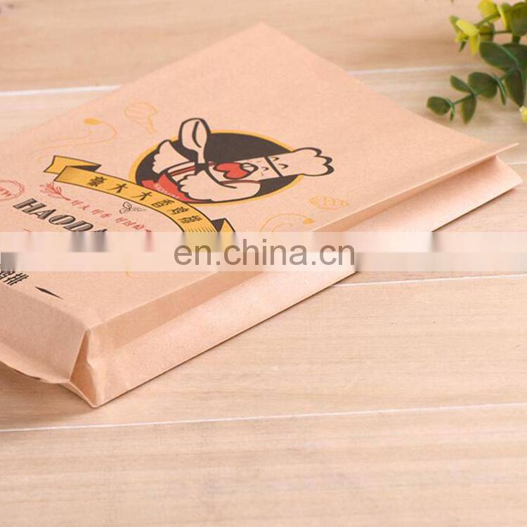 Colorful Customized Printing Food Grade Paper Bag Greaseproof Paper Fried Chicken Bags