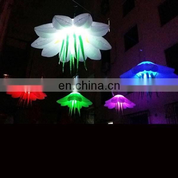 2018 hot sale diameter1.5m inflatable flower for wedding decoration