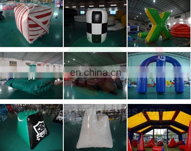 Inflatable Paintball Barriers, Archery tag inflatable bunker for party