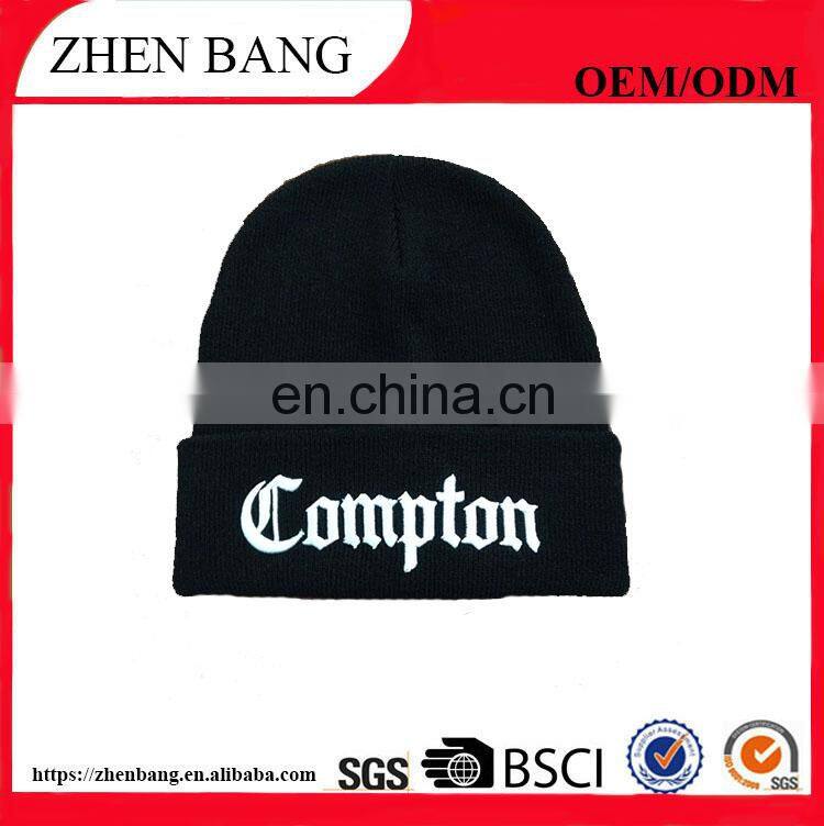 Promotion price custom beanie hat from china