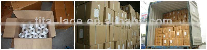 high quality polyester twisted label yarn