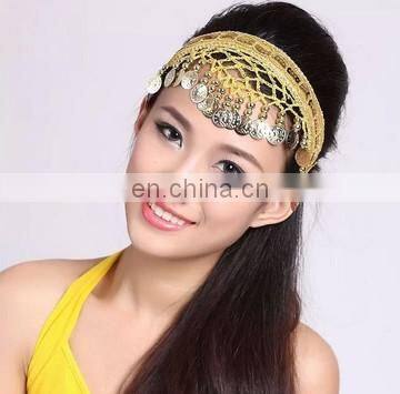 P-9035 Arabic professional adult and kid belly dance headwear accessory
