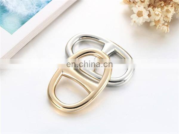 simple design multifunction alloy metal scarf buckle Women Silk Scarf Decorations Brooches Pins Wholesale