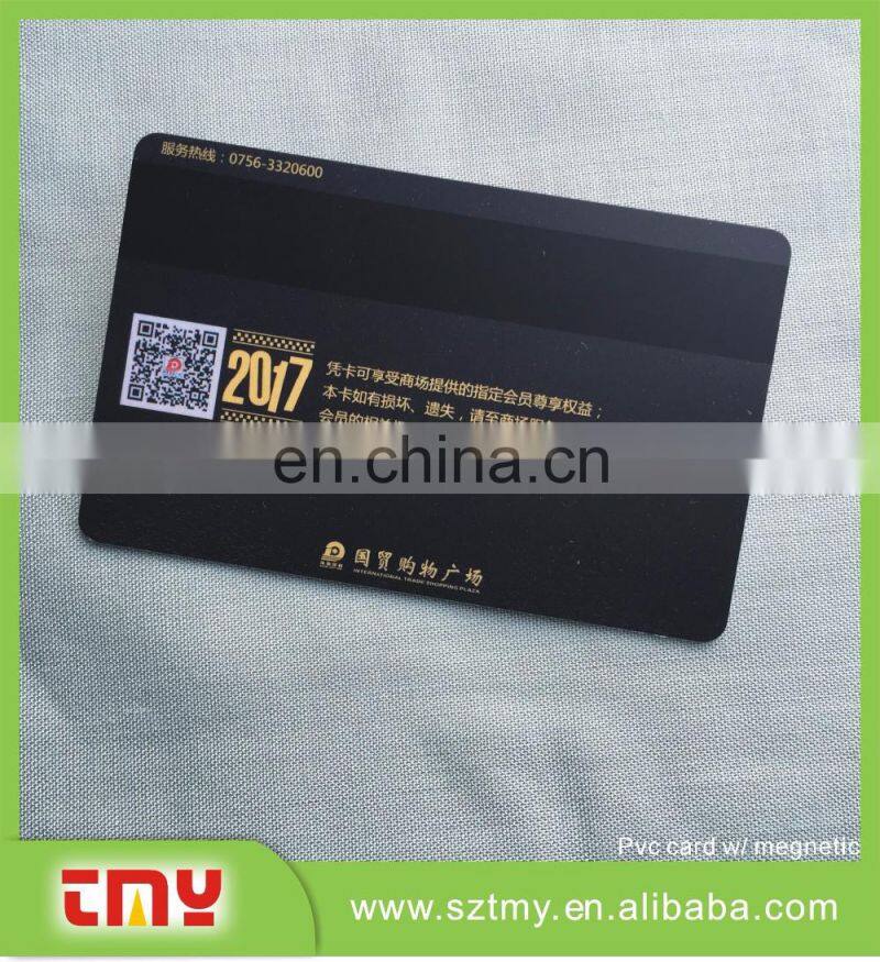 Holographic foil stamping Plastic PVC Clup VIP Cards