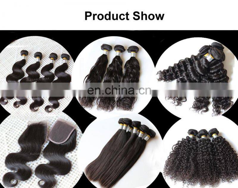 natural wave virgin brazilian human hair weave