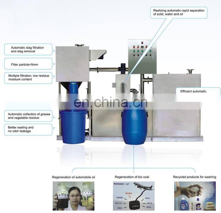 Coconut diesel oil water separator