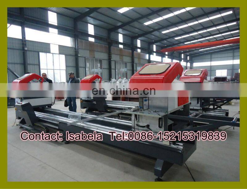 PVC&Alu profile cutting saw / Double head precision saw (LJZB-500X4200)