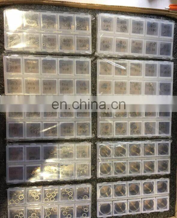 common rail adjusting shim B17 and Air gap adjusting shim B17 and Common rail injector repair gasket B17