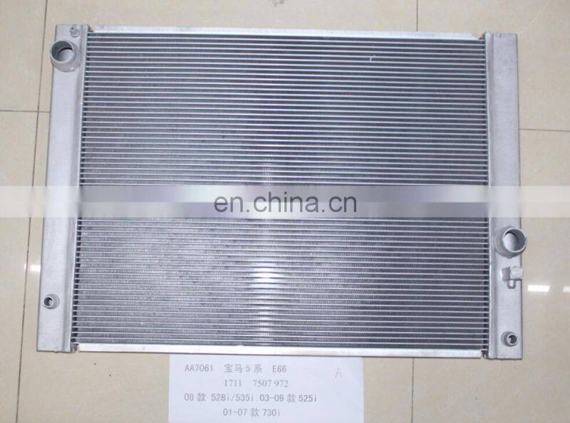 17117507972 radiator for B M W E66