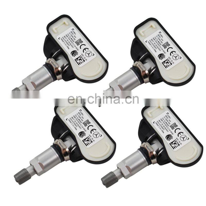 4 x TPMS Tire Pressure Sensors for Mercedes-Benz C250 C300 C350 Smart A0009050030Q03