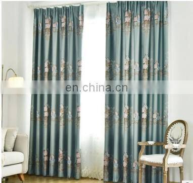 100% polyester jacquard curtain cheap classic design