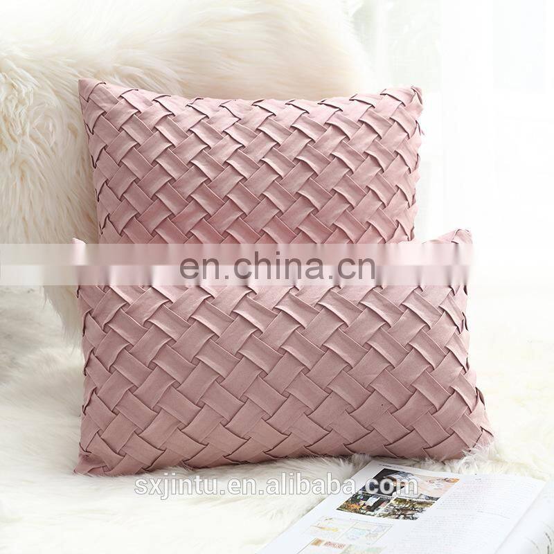 Home Decor Throw Pillow Covers Velvet Outdoor woven pillows 18 X 18