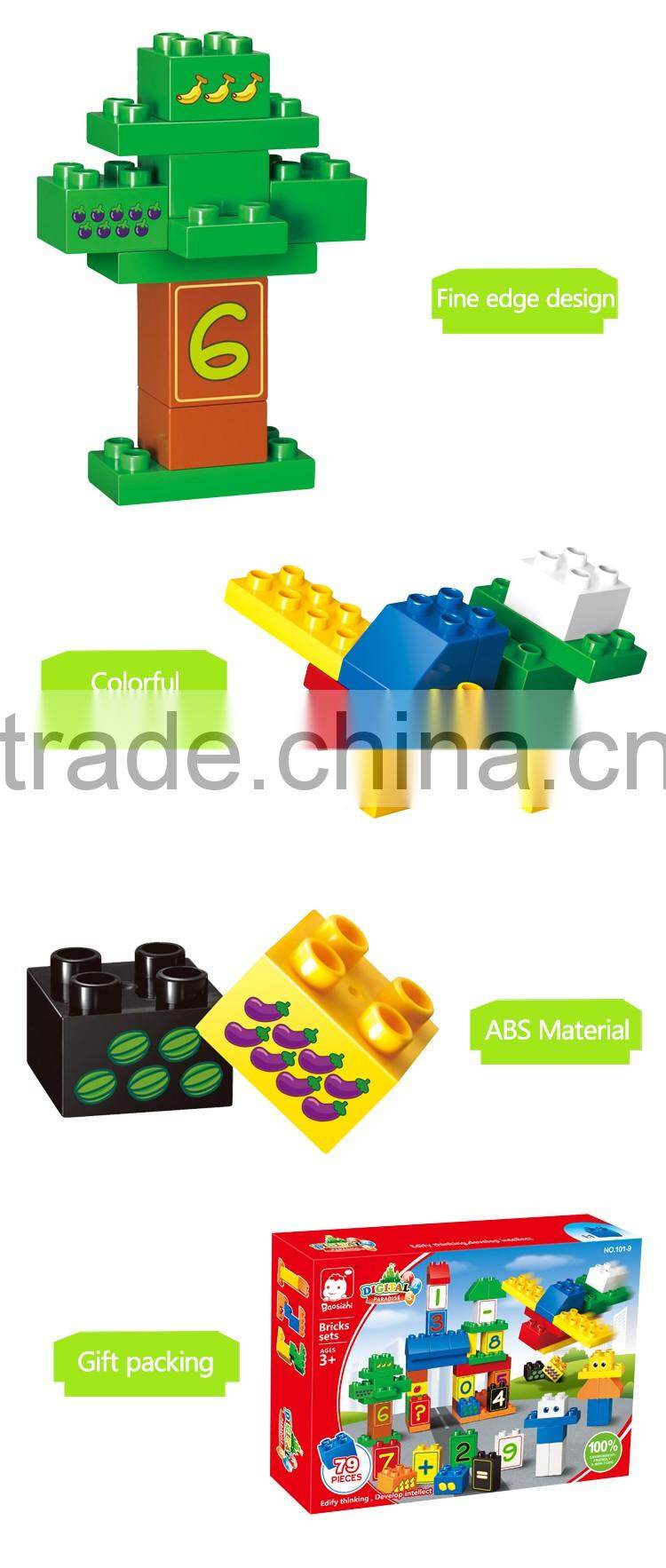 JSTOYS New product educational plastic building blocks for sale