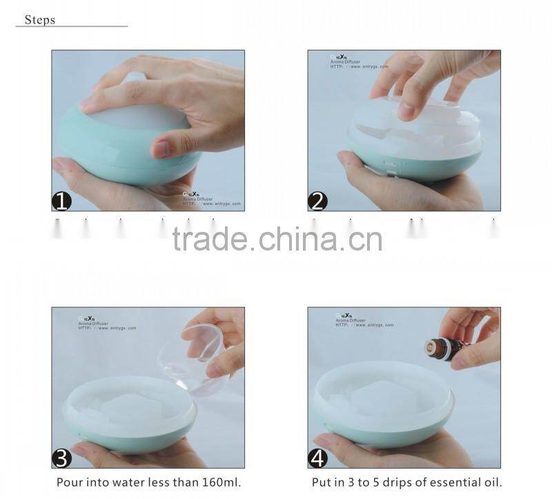 02k aqua blue 2014 Fashion home decor air purifier made in china