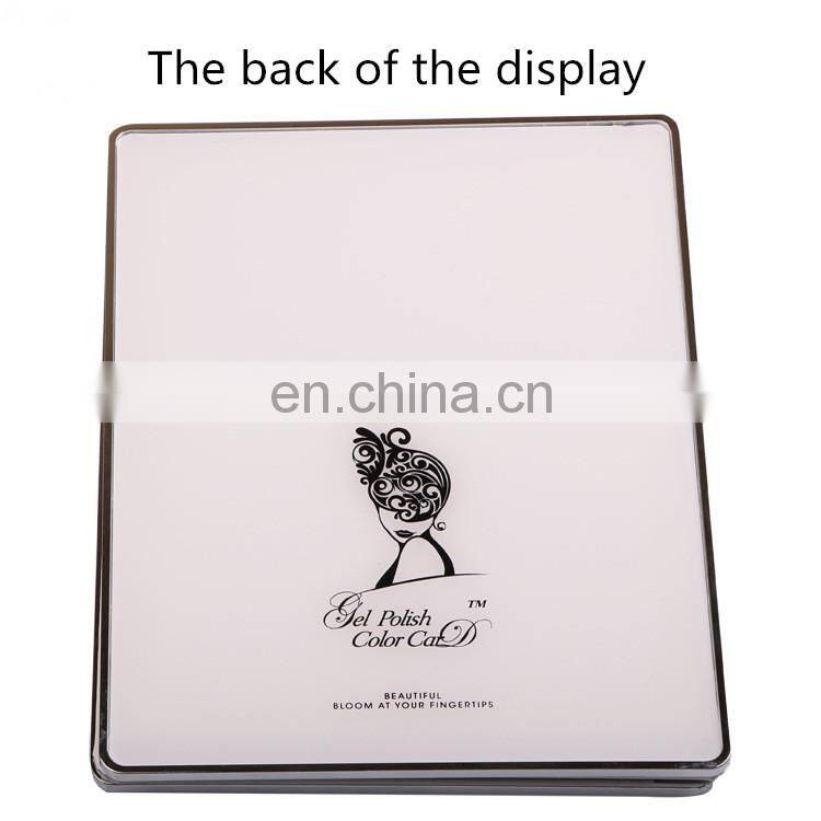 3 Styles Professional 120 Colors Acrylic Nail Gel Polish Display Card Book Color Board Chart Nail Art Salon Manicure Tools